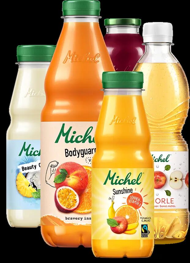 Succhi e nettari di frutta della gamma Michel Classic